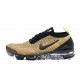 Nike Air VaporMax Flyknit 3 W/M Black Yellow Running Shoes AJ6900 006