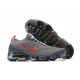 Nike Air VaporMax Flyknit 3 W/M Grey Red Running Shoes CT1270 001