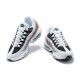 Nike Air Max 95 TT Men White Red Black Running Shoes CV6971 100