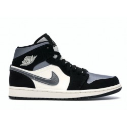 Jordan 1 Mid Satin Grey Toe 852542011