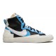 Nike Blazer Mid sacai White Black Legend Blue BV0072001