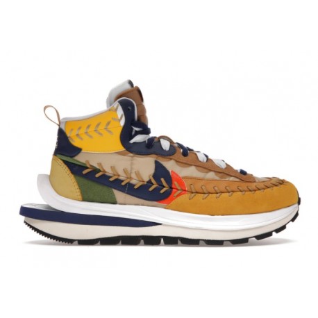 Nike Vaporwaffle sacai Jean Paul Gaultier Sesame Blue DH9186200