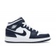 Jordan 1 Mid White Metallic Gold Obsidian (GS) 554725174