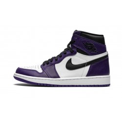 Nike Air Jordan 1 High OG Mens Court Purple 2.0 555088-500 Shoes