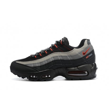 Nike Air Max 95 TT Men Black Grey Red Running Shoes CW7477 001