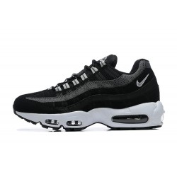 Nike Air Max 95 TT Men Black White Pure Platinum Running Shoes DM0011 009