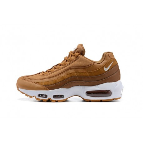 Nike Air Max 95 TT Men Brown and White Running Shoes