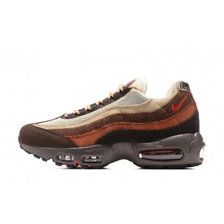 Nike Air Max 95 TT Men Brown Black Running Shoes DZ4710 001