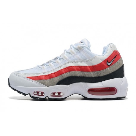 Nike Air Max 95 TT Men White Red Running Shoes DQ3430 001