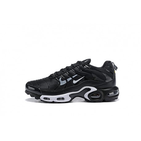 Nike Air Max Plus Tn Mens Black White 815994 004 Running Shoes