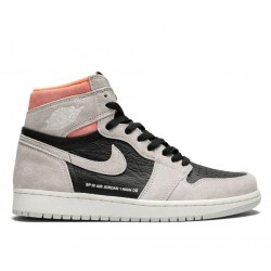 Jordan 1 Retro High Neutral Grey Hyper Crimson 555088018