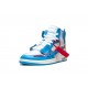 Jordan 1 Retro High Off-White University Blue AQ0818148