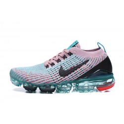 Nike Air VaporMax Flyknit 3 W/M Pink Black Running Shoes AJ6900 401