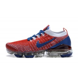 Nike Air VaporMax Flyknit 3 W/M Red Blue Running Shoes CW5585 100