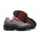 Nike Air Max 95 OG Men Grey Red Running Shoes AT2865 100