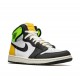 Jordan 1 Retro High White Black Volt University Gold 555088118