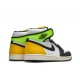 Jordan 1 Retro High White Black Volt University Gold 555088118