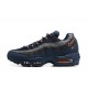 Nike Air Max 95 TT Men Black Blue Running Shoes CW7477 400