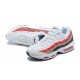 Nike Air Max 95 TT Men White Red Running Shoes DQ3430 001