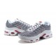 Nike Air Max Plus Tn Mens Grey and White Running Shoes