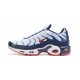 Nike Air Max Plus Tn Mens QS White Blue and Red Running Shoes