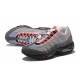 Nike Air Max 95 OG Men Grey Red Running Shoes AT2865 100