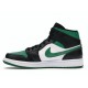 Jordan 1 Mid Green Toe 554724067