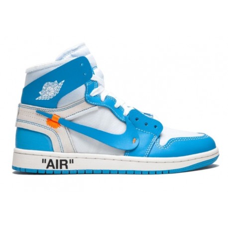 Jordan 1 Retro High Off-White University Blue AQ0818148