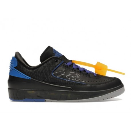 Jordan 2 Retro Low SP Off-White Black Blue DJ4375004