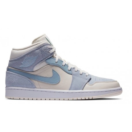 Jordan 1 Mid Mixed Textures Blue DA4666100