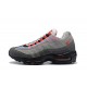 Nike Air Max 95 OG Men Grey Red Running Shoes AT2865 100